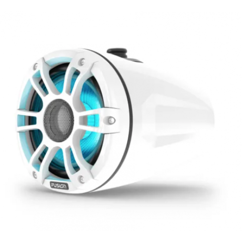 Fusion SG-FLT653SPW,6.5'' Sprts Wht Tower Spk,LED,Fusion